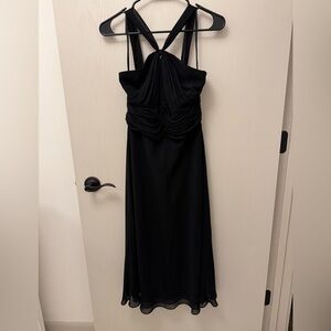Elegant Black Evening Dress Jones Wear Dress Size 8 Great Condition
